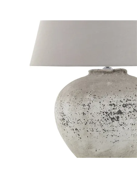 Hill Interiors Regola Large Stone Ceramic Lamp 23030