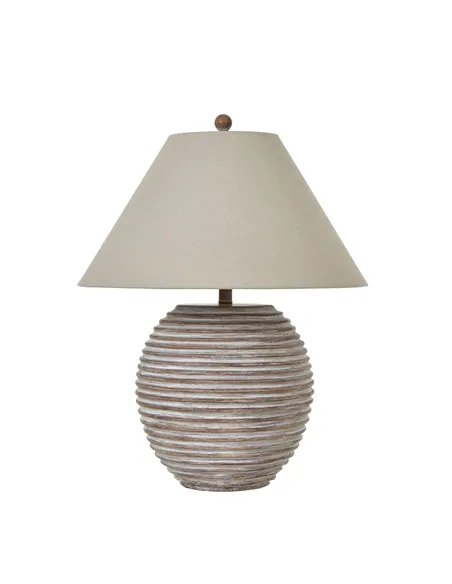 Hill Interiors Saturn Table Lamp With Linen Shade 23723