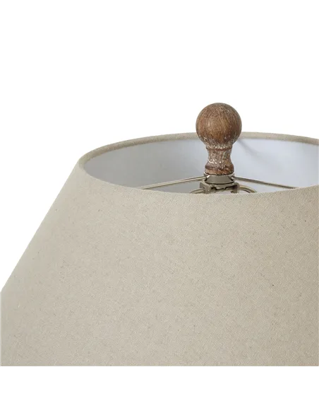 Hill Interiors Saturn Table Lamp With Linen Shade 23723