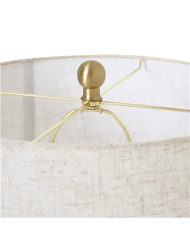 Hill Interiors White Wash Bulbous Wicker Table Lamp With Linen Shade 23726