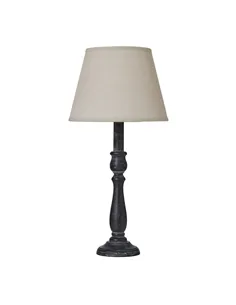 Hill Interiors Ravenna Column Table Lamp With Linen Shade 23883