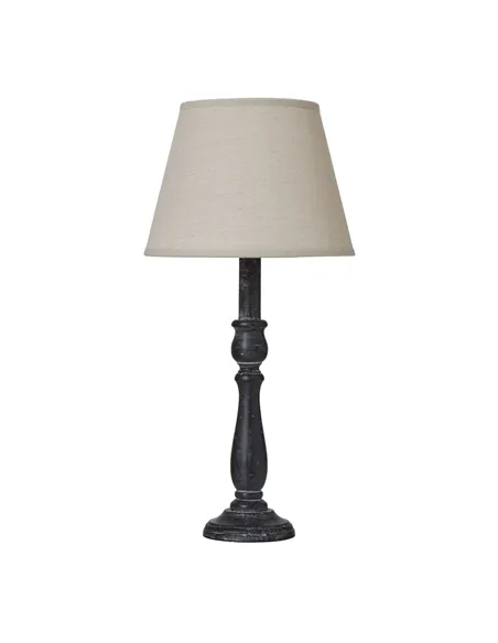 Hill Interiors Ravenna Column Table Lamp With Linen Shade 23883