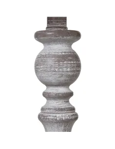 Hill Interiors Dunum Column Table Lamp With Linen Shade 23890 2