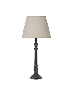 Hill Interiors Isca Stem Table Lamp With Linen Shade 23891