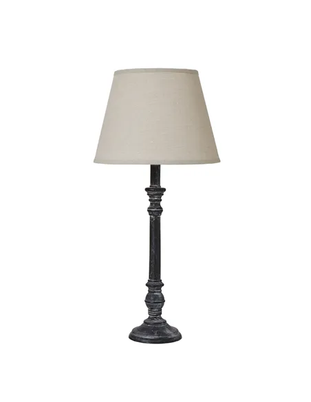 Hill Interiors Isca Stem Table Lamp With Linen Shade 23891