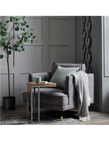 Hill Interiors Hampton Grey Large Arm Chair 21404