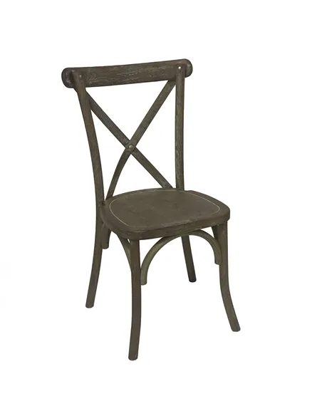 Hill Interiors Light Oak Cross Back Dining Chair 22926