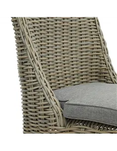 Hill Interiors Amalfi Collection Outdoor Round Dining Chair 22950 2