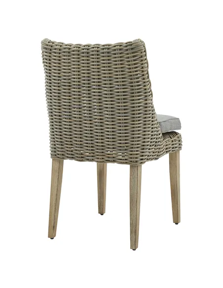 Hill Interiors Amalfi Collection Outdoor Round Dining Chair 22950