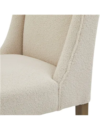 Hill Interiors Compton Boucle Dining Chair 22989