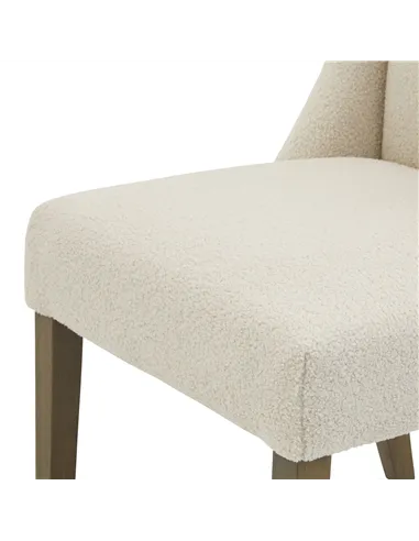 Hill Interiors Compton Boucle Dining Chair 22989