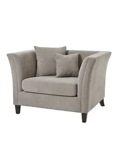 Hill Interiors Vesper Taupe Cushion Back Snuggle Chair 23741