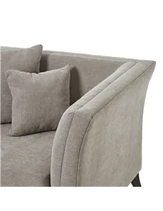 Hill Interiors Vesper Taupe Cushion Back Snuggle Chair 23741 2