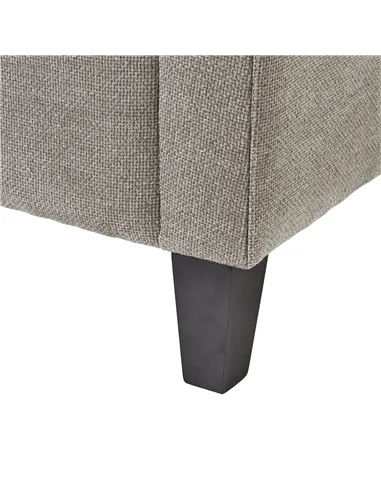 Hill Interiors Vesper Taupe Cushion Back Snuggle Chair 23741