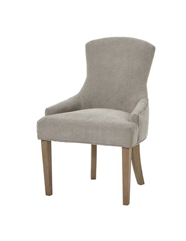 Hill Interiors Brockham Woven Taupe Dining Chair 23744