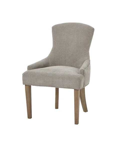 Hill Interiors Brockham Woven Taupe Dining Chair 23744