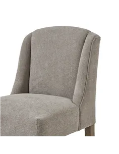 Hill Interiors Crompton Woven Taupe Dining Chair 23745 2