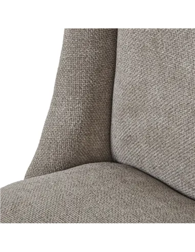Hill Interiors Crompton Woven Taupe Dining Chair 23745