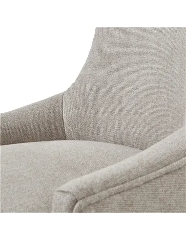 Hill Interiors Brockham Oatmeal Twill Dining Chair 23746