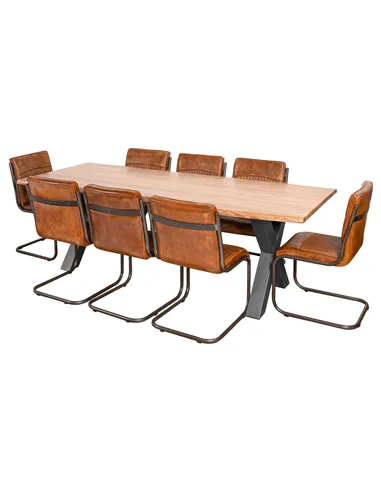 Hill Interiors Live Edge Large Dining Table 20401