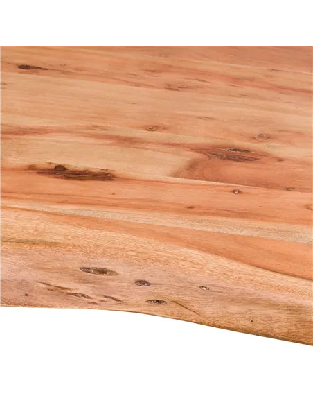 Hill Interiors Live Edge Collection Square Dining Table 20459