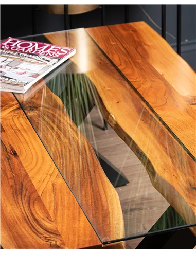 Hill Interiors Live Edge Collection River Coffee Table 21128