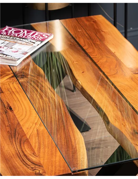 Hill Interiors Live Edge Collection River Coffee Table 21128