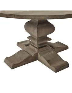 Hill Interiors Copgrove Collection Round Pedestal Dining Table 22695 2