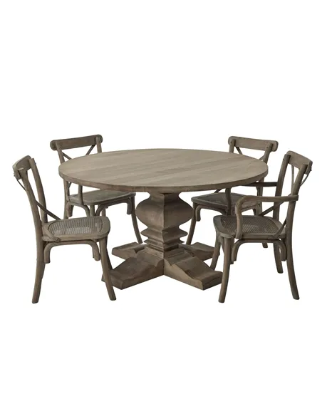 Hill Interiors Copgrove Collection Round Pedestal Dining Table 22695