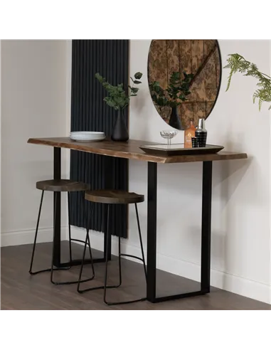 Hill Interiors Live Edge Large Bar Table 22701