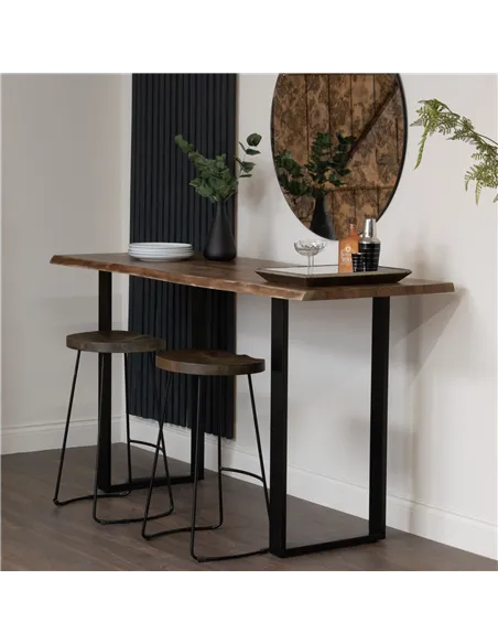 Hill Interiors Live Edge Large Bar Table 22701