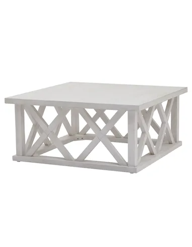 Hill Interiors Stamford Plank Collection Square Coffee Table 22922
