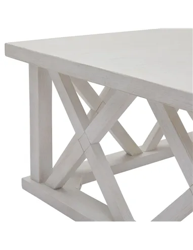 Hill Interiors Stamford Plank Collection Square Coffee Table 22922