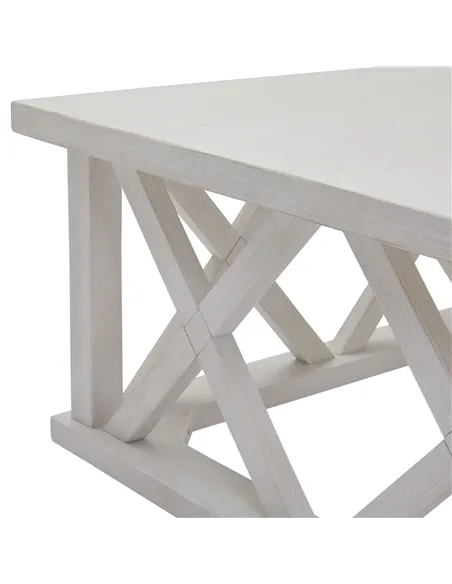 Hill Interiors Stamford Plank Collection Square Coffee Table 22922