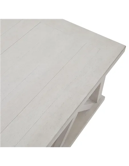 Hill Interiors Stamford Plank Collection Square Coffee Table 22922