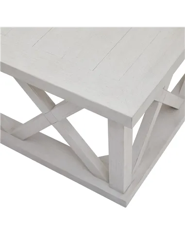 Hill Interiors Stamford Plank Collection Square Coffee Table 22922