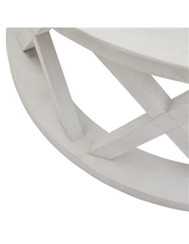 Hill Interiors Stamford Plank Collection Round Coffee Table 22923