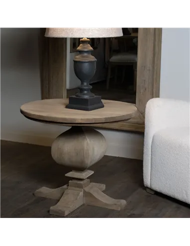 Hill Interiors Copgrove Collection Pedestal Side Table 22973