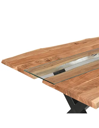 Hill Interiors Live Edge Collection Large River Dining Table 23682
