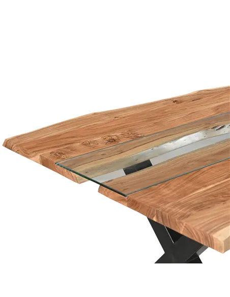 Hill Interiors Live Edge Collection Large River Dining Table 23682