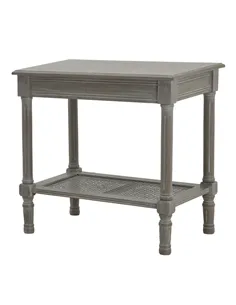 Hill Interiors The Serene Rattan Collection Side Table 23898