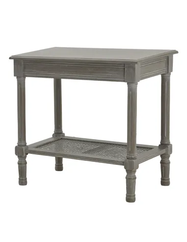 Hill Interiors The Serene Rattan Collection Side Table 23898