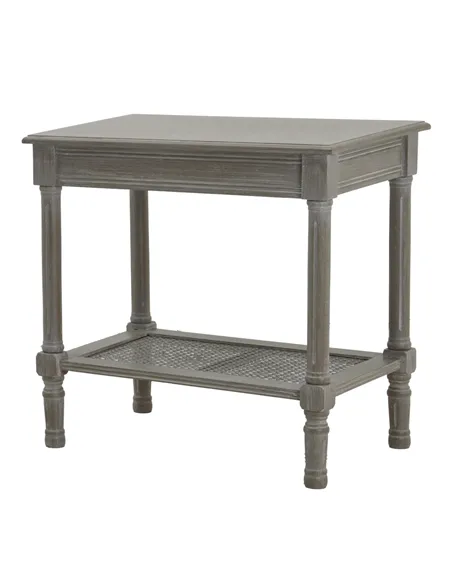 Hill Interiors The Serene Rattan Collection Side Table 23898