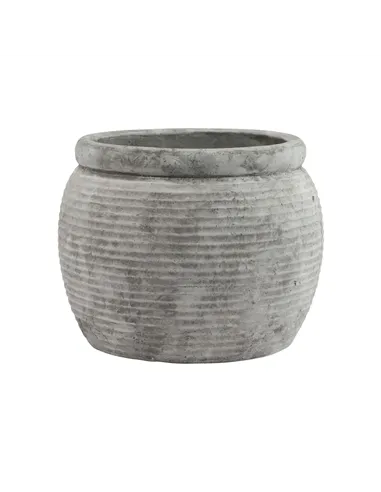 Hill Interiors Athena Rimmed Large Plant Pot 23297