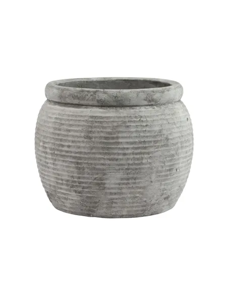 Hill Interiors Athena Rimmed Large Plant Pot 23297