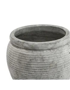 Hill Interiors Athena Rimmed Large Plant Pot 23297 2