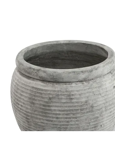 Hill Interiors Athena Rimmed Large Plant Pot 23297