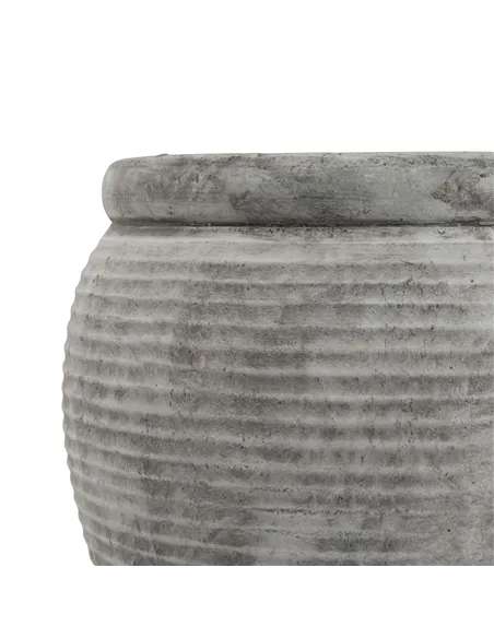 Hill Interiors Athena Rimmed Large Plant Pot 23297