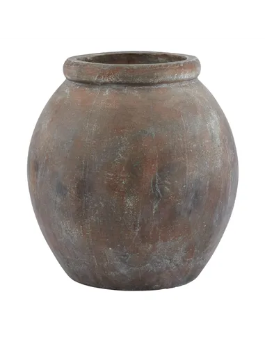 Hill Interiors Siena Large Brown  Jar Shaped Planter 23308