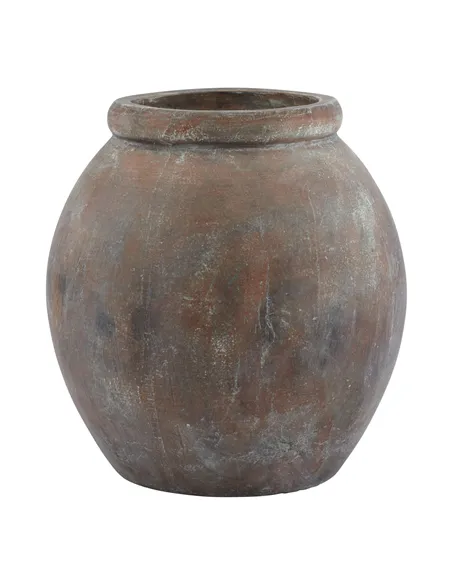Hill Interiors Siena Large Brown  Jar Shaped Planter 23308
